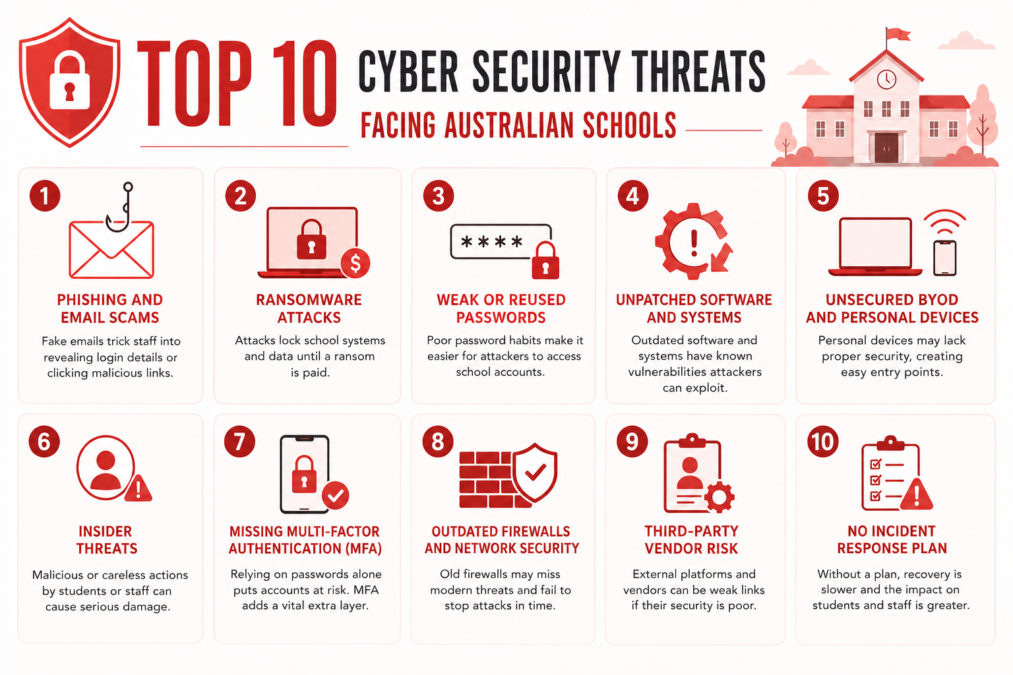 Cybersecurity for schools